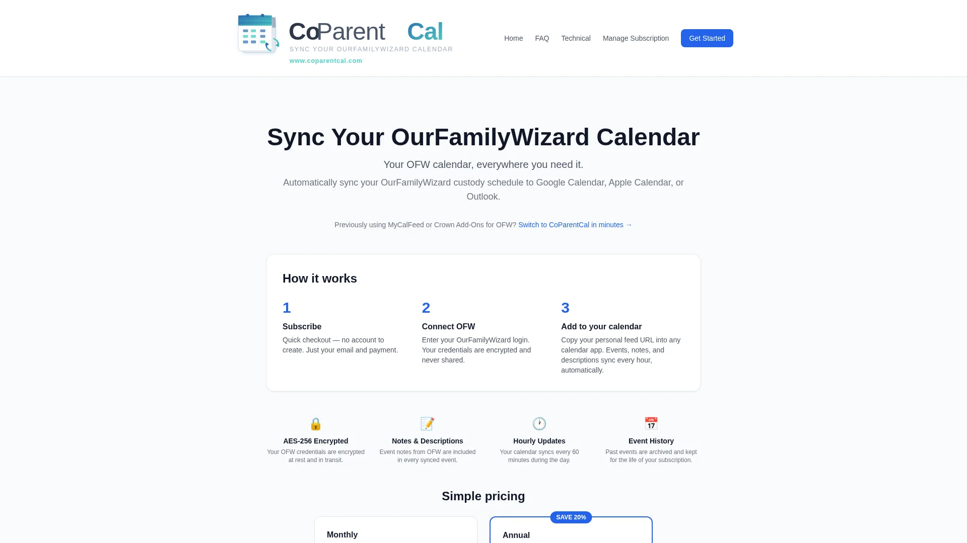CoParentCal